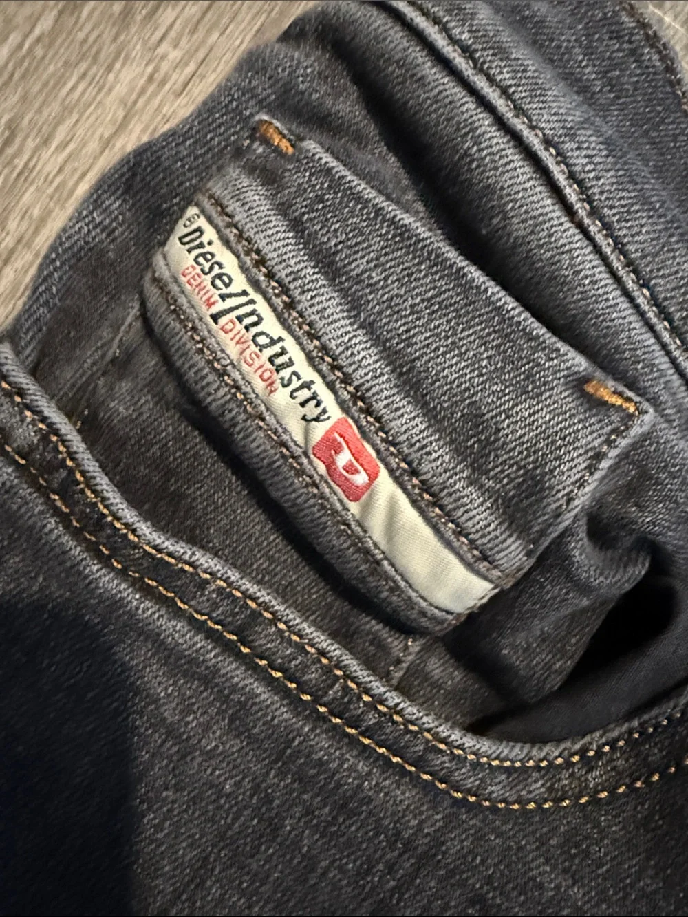 Men's Diesel Slim Fit Gray Jeans 33x32